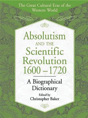 cover image of Absolutism and the Scientific Revolution, 1600-1720